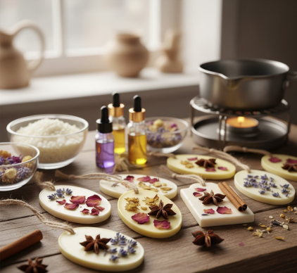 Create Your Own Scented Wax Sachets for Drawers