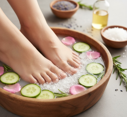 Homemade Foot Soaks for Relaxation Relief How To