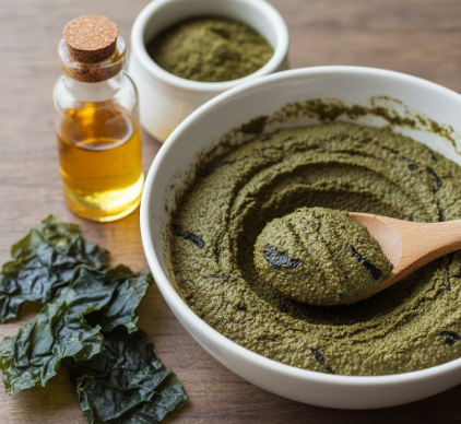 DIY Seaweed Powder Mask for Mineral Rich Skincare