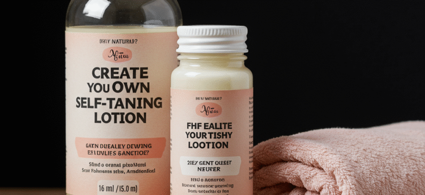 Create Your Own SelfTanning Lotion DIY Natural