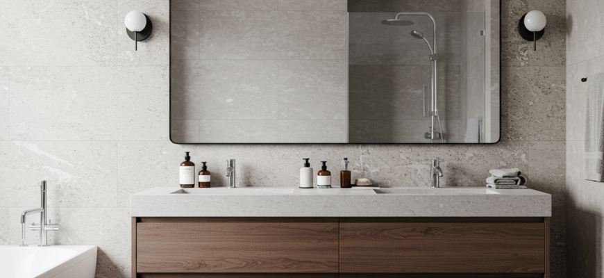 Using Natural Stone Accents in Your Bathroom