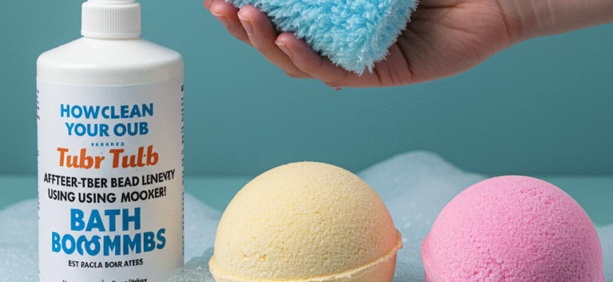 How to Clean Your Tub After Using Bath Bombs