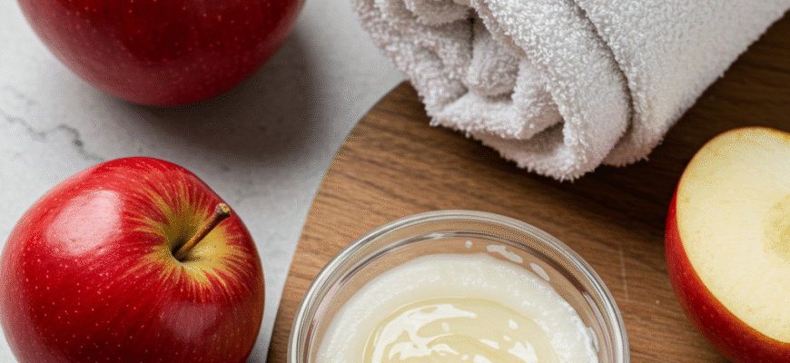 DIY Apple Cider Vinegar Face Mask Use Carefully