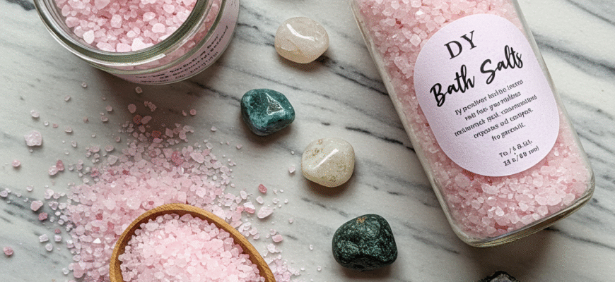 DIY CrystalInspired Bath Salts Recipe Fun