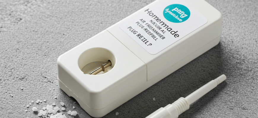 Homemade Natural Air Freshener PlugIn Refill