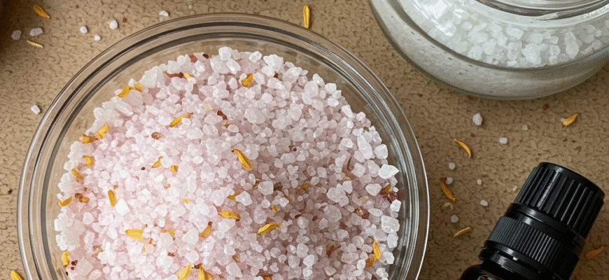 Essential Oil Infused Bath Salts Top Blends Now