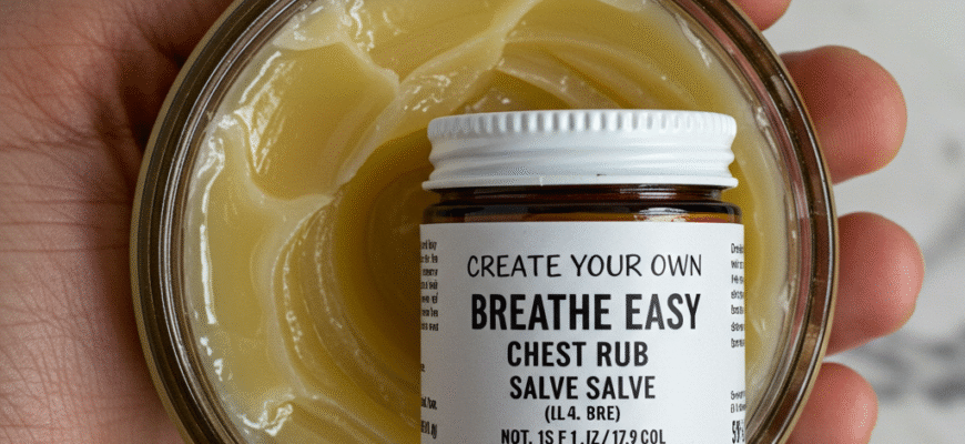 Create Your Own Breathe Easy Chest Rub Salve Now