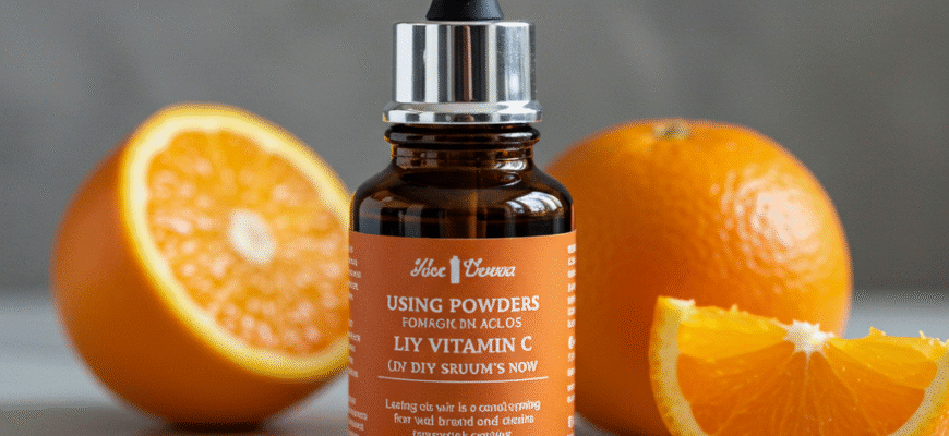 Using Powders Like Vitamin C in DIY Serums Now