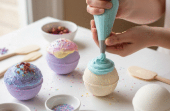 DIY Bath Frosting Decorating Bath Bombs Fun