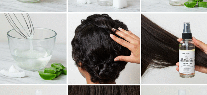 DIY LeaveIn Conditioner Spray Recipe Easy How To