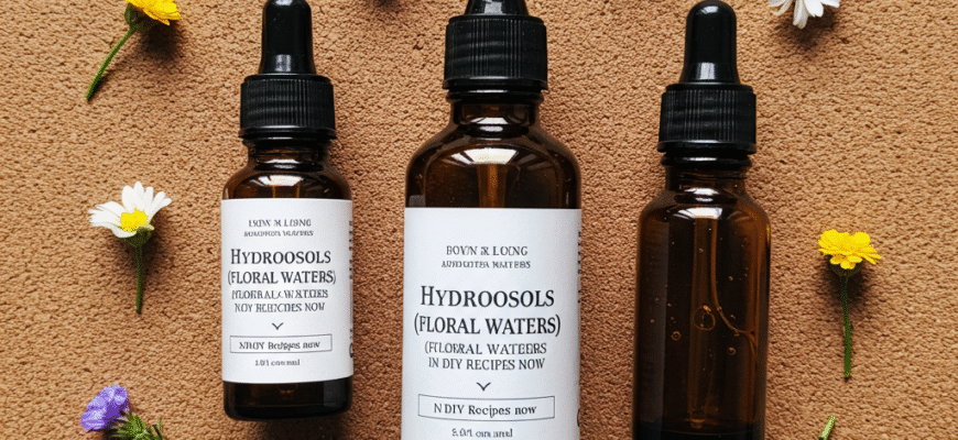 Using Hydrosols Floral Waters in DIY Recipes Now