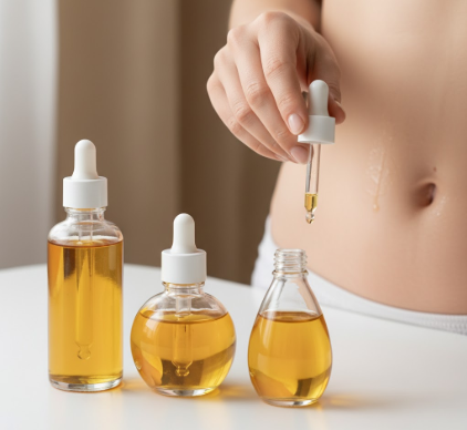 Body Oils for Stretch Marks and Scar Appearance