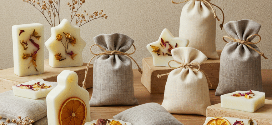 Create Your Own Scented Wax Sachets for Drawers